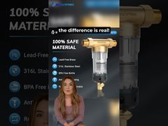 Ручной фильтр для очистки от осадков для всего дома