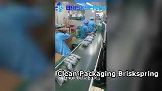 Чистая и организованная упаковочная линия BRISKSPRING