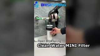 Открыть центральный фильтр предварительной очистки воды BriskSpring MINI