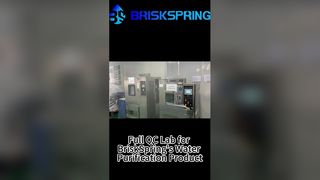 Полная лаборатория контроля качества продукта для очистки воды BriskSpring