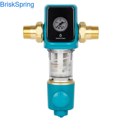 Компактный предварительный фильтр для воды весом 1,08 кг с устойчивой к засорению конструкцией и полной защитой системы