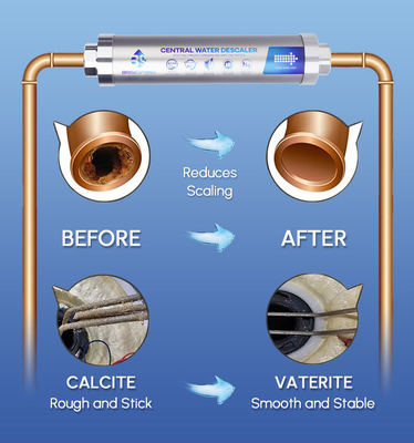 Бессолевой умягчитель воды против засорения с безопасным, прочным и коррозионностойким материалом