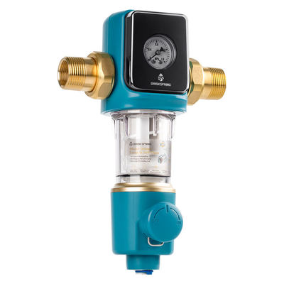 Предварительный фильтр для осадка, не содержащий BPA, с конструкцией обратной промывки сифоном для домашнего использования