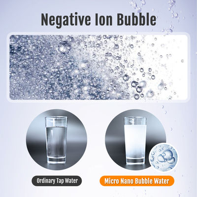 Горячая распродажа премиум-класса твердой латуни ультратонкий микро-нано-генератор пузырьков для очищения кожи с прямым подключением к водопроводной воде