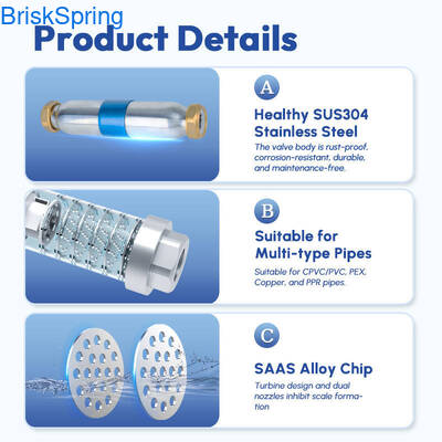 Высокоэффективный SAAS Turbo Chip Water Descaler с частотой потока 5T / h и сертификацией NSF для всей системы водоснабжения дома