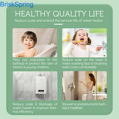 Энергосберегающий ингибитор образования накипи для воды с материалом MSAP SS316L и расходом 16 л/мин для водоснабжения всего дома