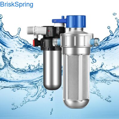 NSF сертифицированный 316L нержавеющая сталь сетка предварительный фильтр воды с 6T/h скоростью потока и интеллектуальным сенсорным управлением