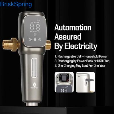 316L Stainless Steel Mesh Water Pre Filter with 6T/H High Flow and Smart Touch Control