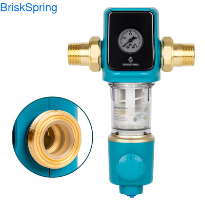 Компактный предварительный фильтр для воды весом 1,08 кг с устойчивой к засорению конструкцией и полной защитой системы