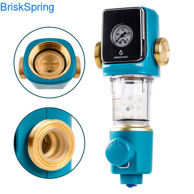 Компактный предварительный фильтр для воды весом 1,08 кг с устойчивой к засорению конструкцией и полной защитой системы