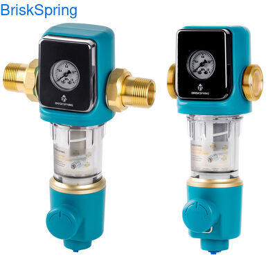 Компактный предварительный фильтр для воды весом 1,08 кг с устойчивой к засорению конструкцией и полной защитой системы