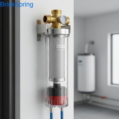 40 микрон полностью автоматический многоразовый спин-даун фильтр осадков для предварительной фильтрации воды в целом доме