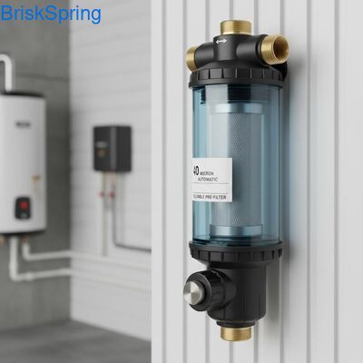 40 микрон полностью автоматический многоразовый фильтр для очистки от осадков