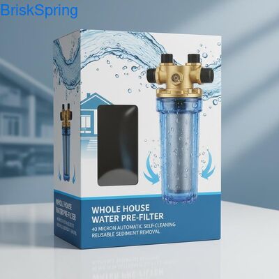 40 микрон полностью автоматический многоразовый фильтр для очистки от осадков