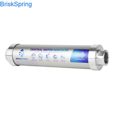 Maintenance-Free Eco-Friendly Whole House Water Descaler with 10,000 Gallons Capacity for Limescale Prevention