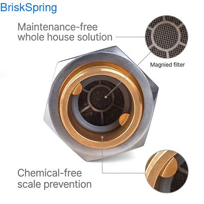 Продвинутая система безсолевой твердой воды: безхимический отгреватель и кондиционер для контроля масштаба с нулевым обслуживанием