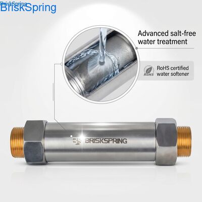 Экологичный безсолевой деминерализатор и смягчитель воды - Сертифицирован RoHS для домашних труб и бытовой техники