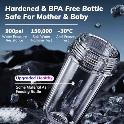 BriskSpring SQ550B-BS 5 T/H Автоматический сифонный отмывальник для воды для всего дома Префильтр с MSAP+CASO3+KDF55 Media