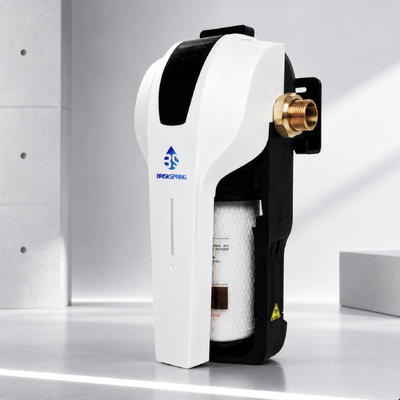 Система фильтрации воды для всего дома BriskSpring N1-2C-BS с фильтрацией 1-10 микрон и скоростью потока 3 Т/ч с картриджем быстрого обслуживания