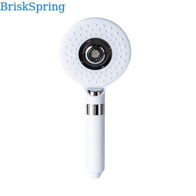 Ручной душ BriskSpring с микро-нанопузырьками и 3 режимами распыления, водосберегающий, из нержавеющей стали SUS304