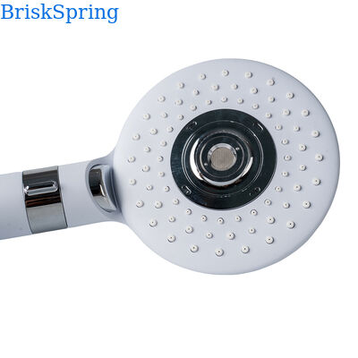 Ручной душ BriskSpring с микро-нанопузырьками и 3 режимами распыления, водосберегающий, из нержавеющей стали SUS304