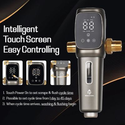 Универсальный автоматический самоочищающийся очиститель отложений для здорового водоснабжения