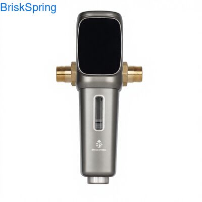 NSF сертифицированный 316L нержавеющая сталь сетка предварительный фильтр воды с 6T/h скоростью потока и интеллектуальным сенсорным управлением