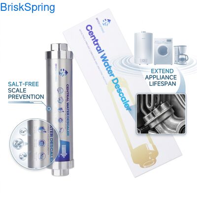 Система очистки воды без соли: остановить твердость воды, продлить срок службы прибора и улучшить эффективность воды (без использования химических веществ)