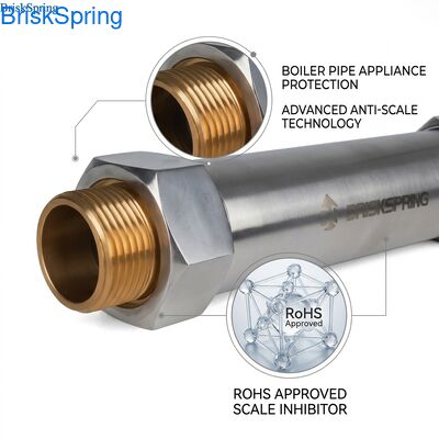 Система безсоляной очистки воды, кондиционер воды для котлов, труб и приборов, одобренный RoHS 0,15MPa