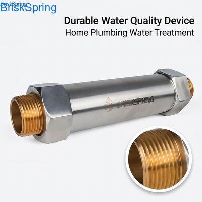 Система безсолевого умягчения воды, сертифицированная RoHS, электронный кондиционер воды для домашней сантехники, не требующий обслуживания, давление 0,15 МПа