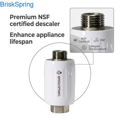Сертифицированный NSF премиум-миниатюрный умягчитель воды для использования в ванной и на кухне