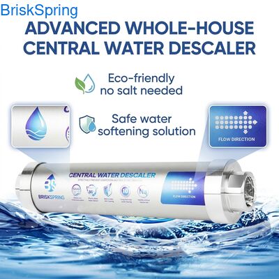 Бессолевой умягчитель воды против засорения с безопасным, прочным и коррозионностойким материалом