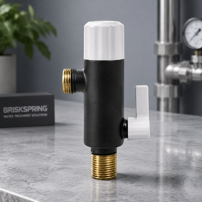 BriskSpring M81-BS MSAP Биоактивный фильтр для воды с 99% ингибированием масштаба и фильтрацией 400 микронов